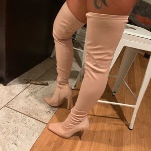 Thigh high boots